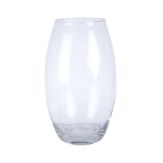 Glass Vase - Convex, 30cm Clear